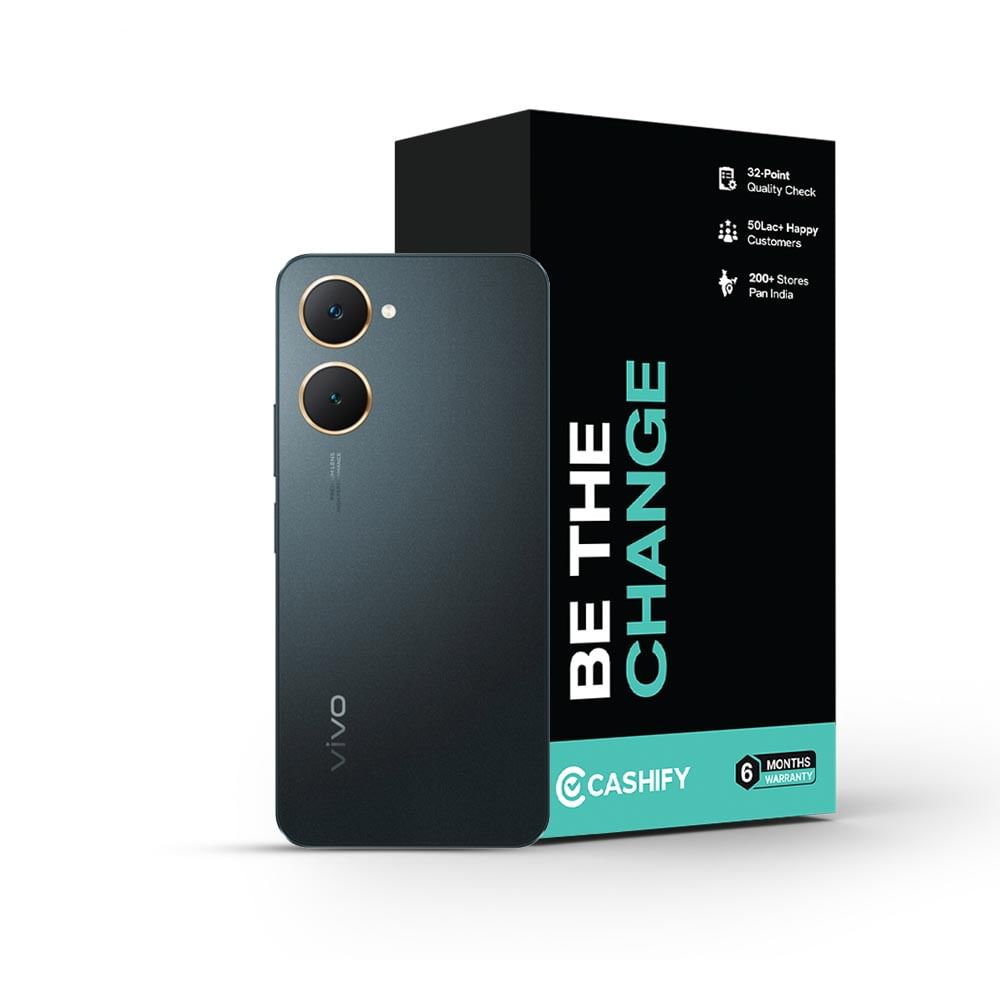 Vivo Y18 - Refurbished_Space Black_Phone With Box_53779