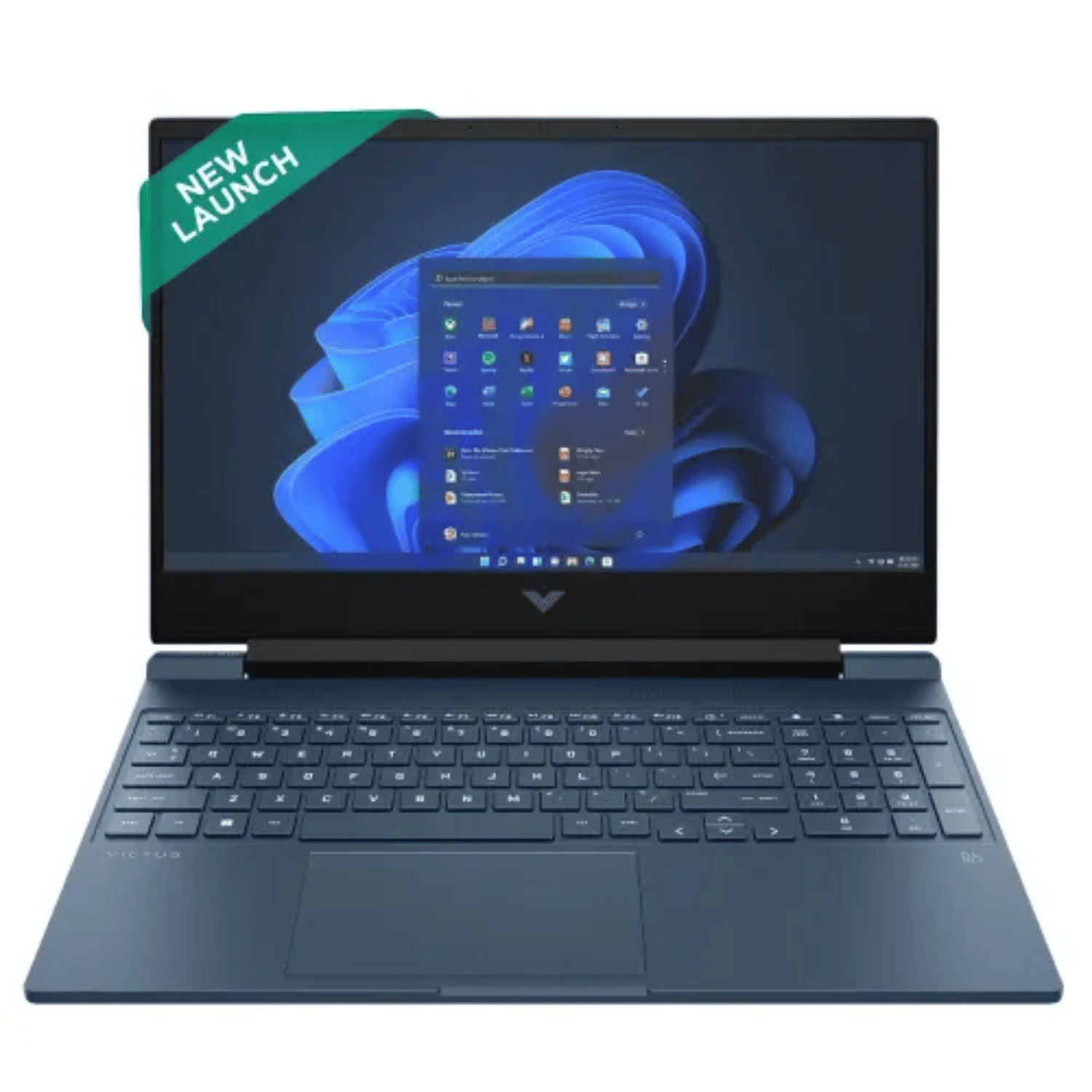 HP/Compaq Victus Series 15-fa1227TX (Intel Core i5 12th Gen 15.6 Inch)- Refurbished_Blue_Front_114549