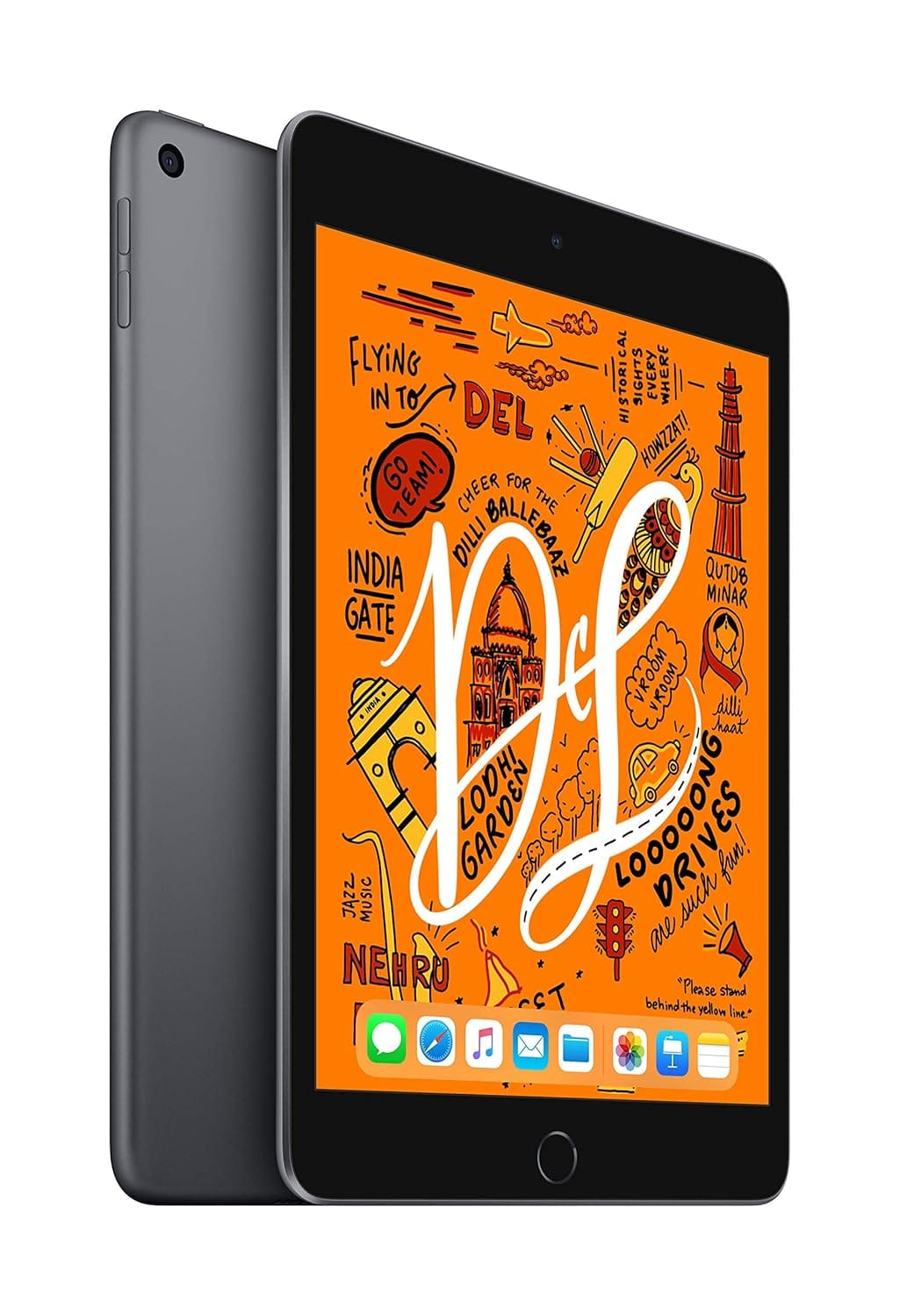 iPad Mini 64 GB Wifi Only (2019)- Refurbished_Space Gray_Right Side_87695