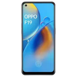 OPPO F19 - Refurbished_Prism Black_Front_49509