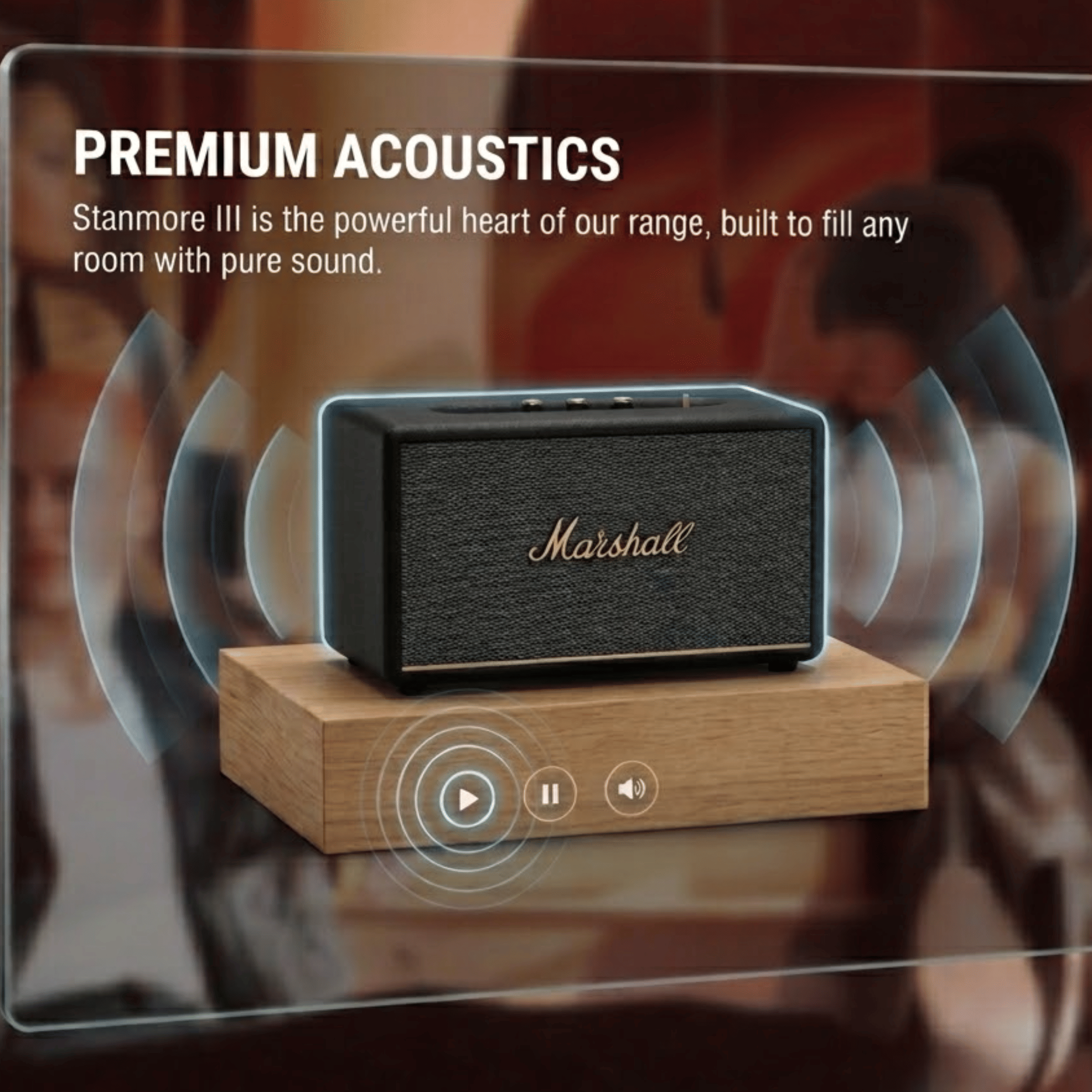 Marshall Stanmore 3 Bluetooth Speaker - Unboxed_Black_Quality_114888