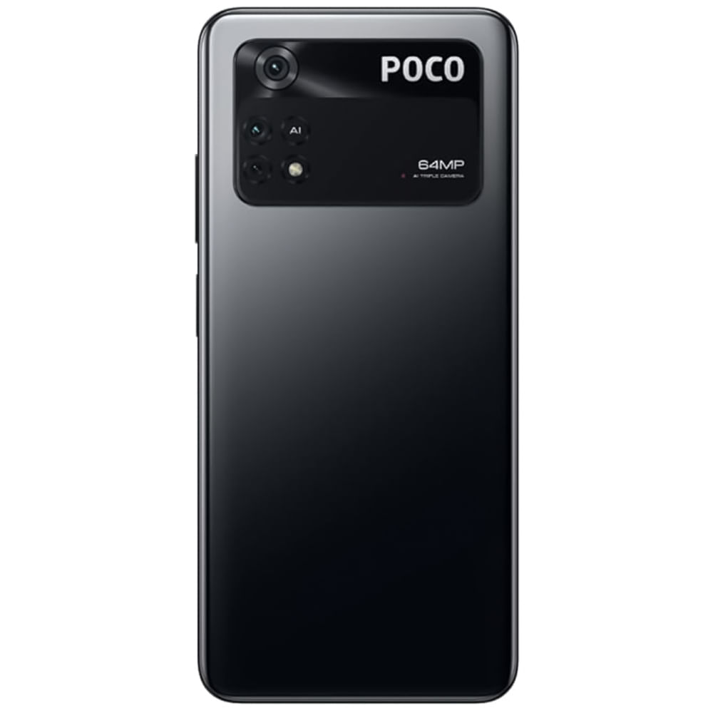 POCO M4 Pro - Refurbished_Power Black_Back_49566