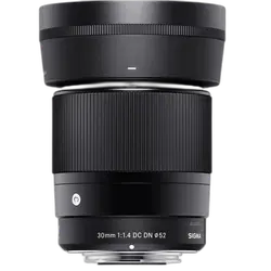 Sigma 30 mm f/1.4 DC DN Contemporary Lens - Refurbished Good - Black - Refurbished_Black_Left Side_115455