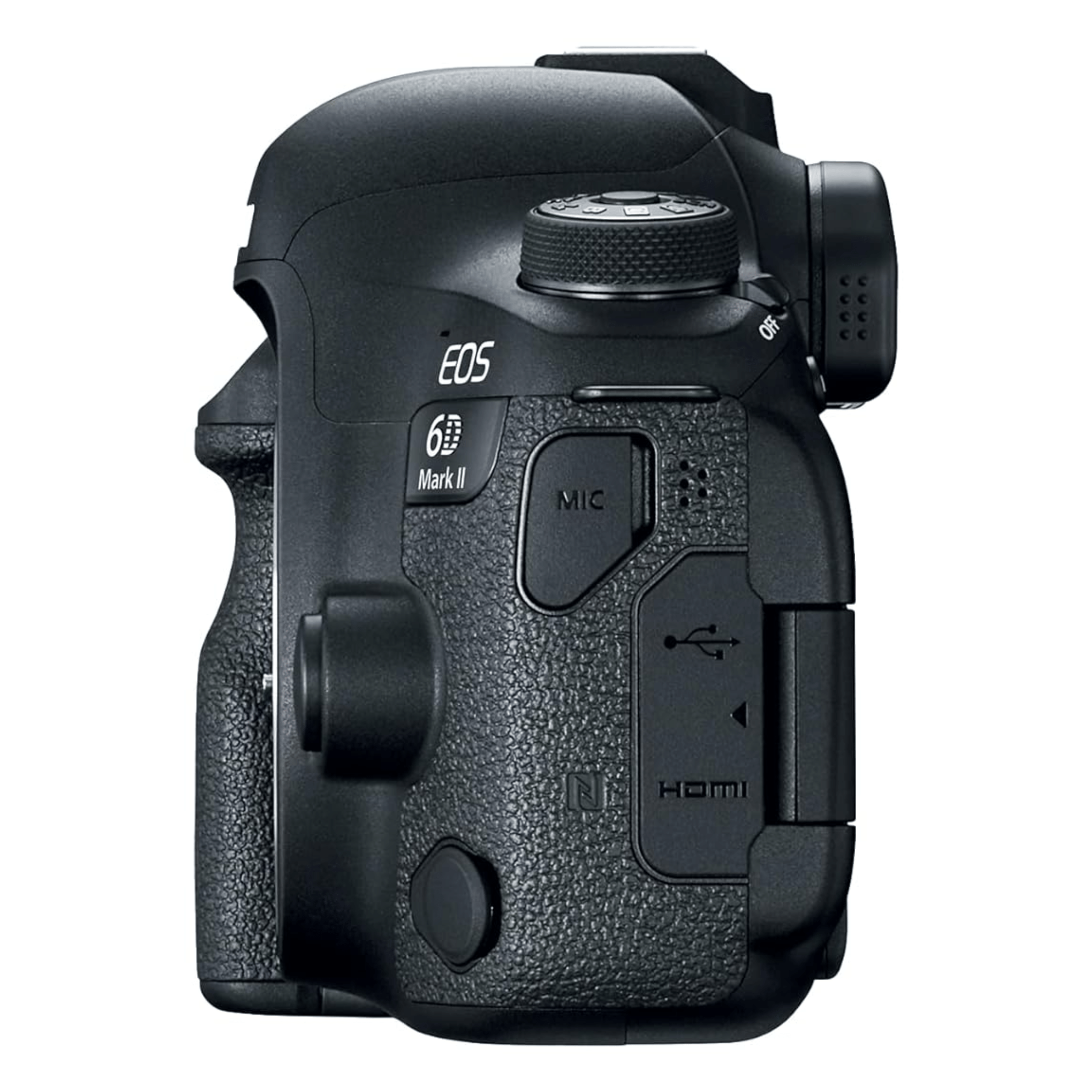 Canon EOS 6D Mark II 26.2MP DSLR Camera - Refurbished_Black_Top_117172