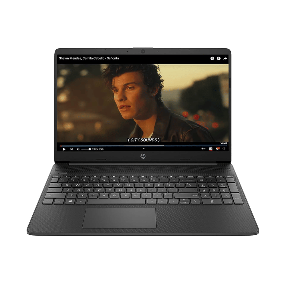 HP/Compaq HP 15 Series 15s-fq2627TU (Intel Core i3 11th Gen 15.6 Inch)- Refurbished_Black_Top_63027