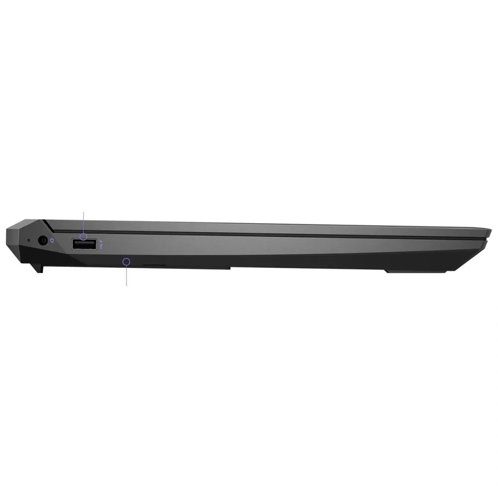 HP/Compaq Pavilion Gaming Series 15-ec2146ax (AMD Ryzen7 5000H Series 15.6 Inch)- Refurbished_Black_Left Side_126839