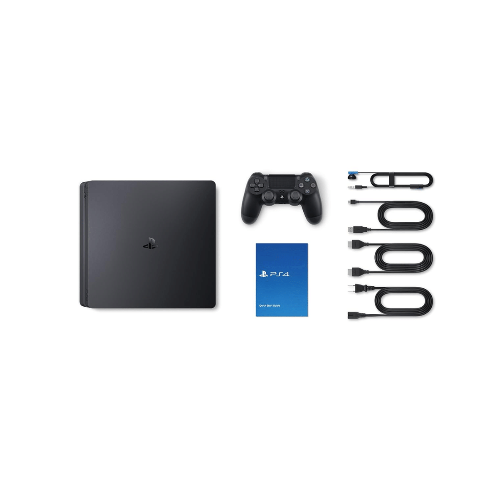 Sony Playstation 4 Slim Gaming Console (PS4)- Refurbished_Black_Bottom_55716