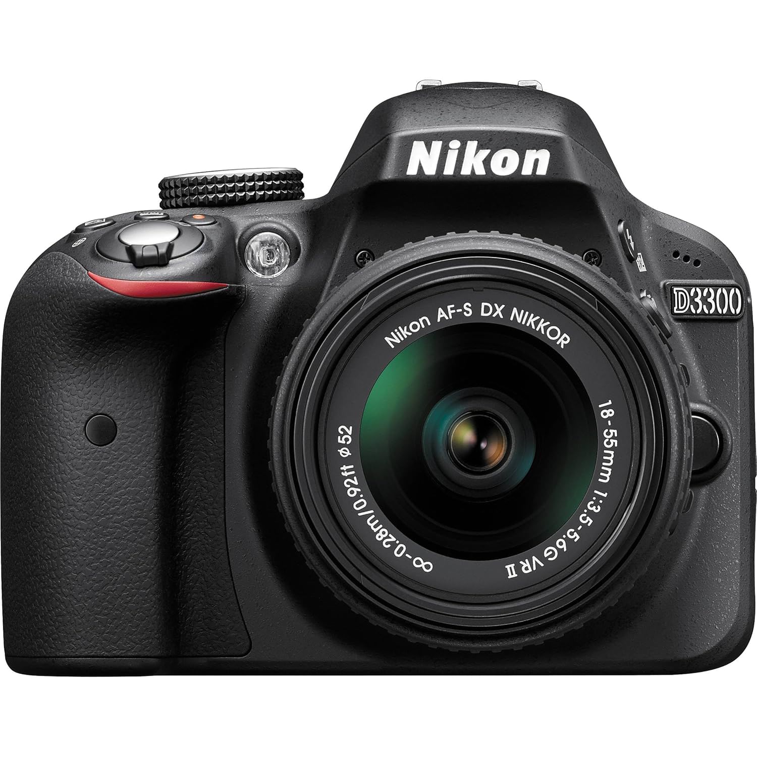 Nikon D3300 24.2MP DSLR - Refurbished_Black_Top_58285
