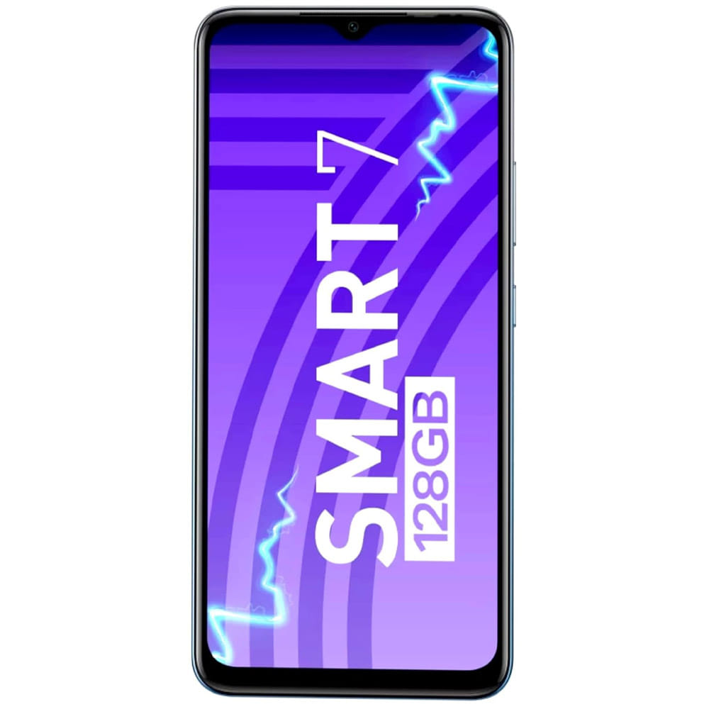 Infinix Smart 7 - Refurbished_Azure Blue_Front_49277