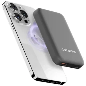 Ambrane Aerosync PB 12  10000mAh -  Powerbank   - Black_Black_Front_130275