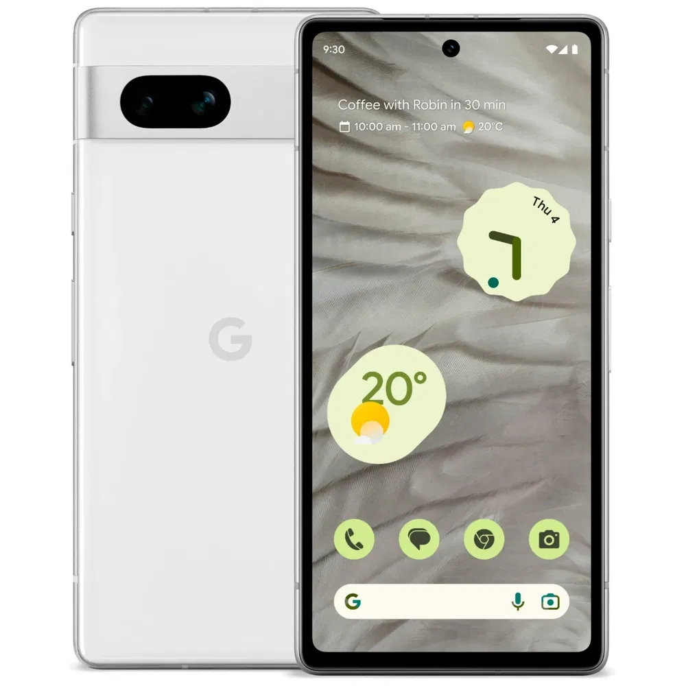 Google Pixel 7a - Refurbished_Snow_Top_129160