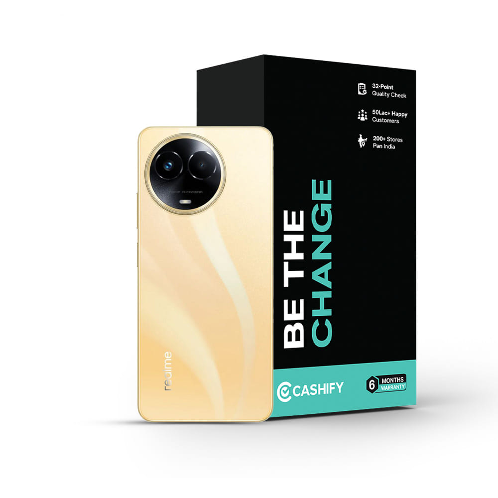 Realme 11 5G - Refurbished_Gold_Phone With Box_53581