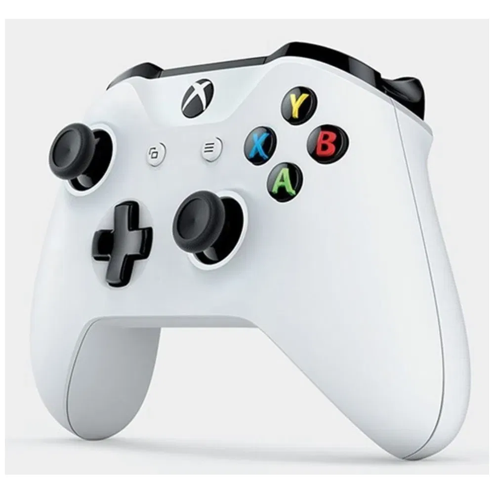MICROSOFT Xbox One Wireless Controller - Refurbished Fair - White - 2016 - PC)- Refurbished_White_Right Side_124066