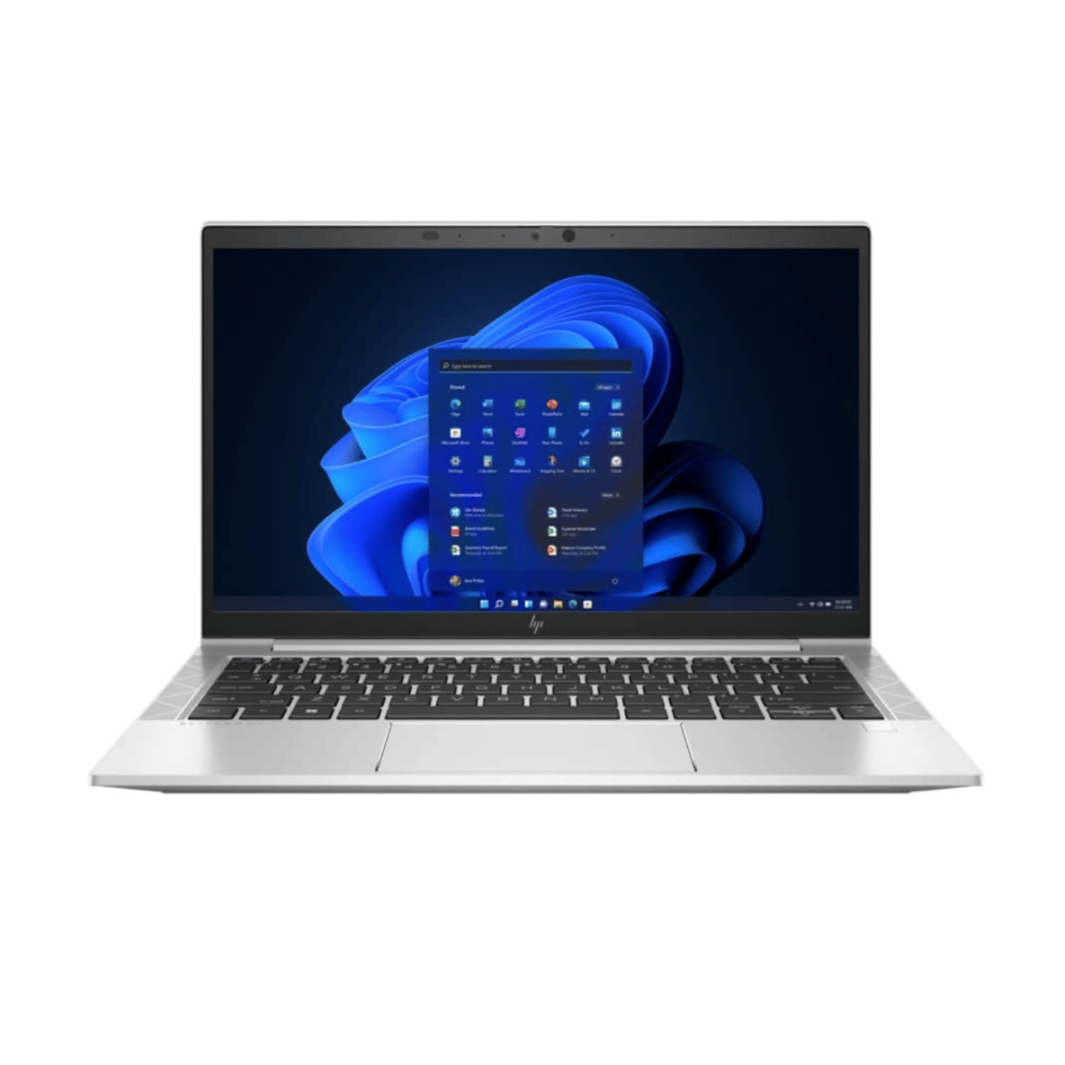 HP/Compaq Elitebook Series 830 G8 TOUCH SCREEN (Intel Core i7 11th Gen 13.3 Inch)- Refurbished_Silver_Front_117240