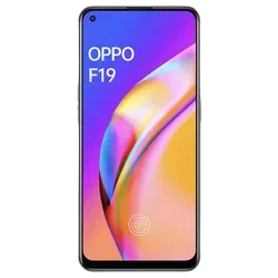 OPPO F19 - Refurbished_Space Silver_Front_49502