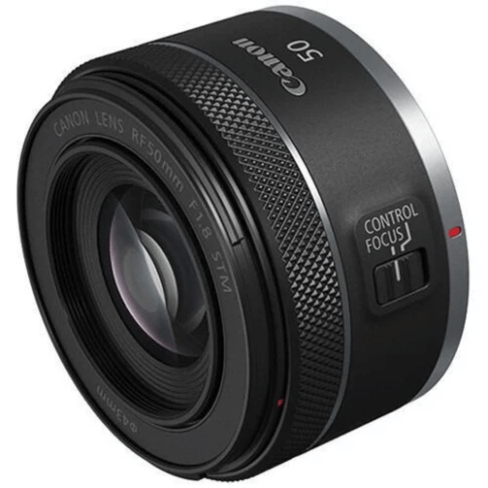 Canon RF 50 mm F1.8 STM Macro Prime Lens  - Refurbished_Black_Right Side_126507