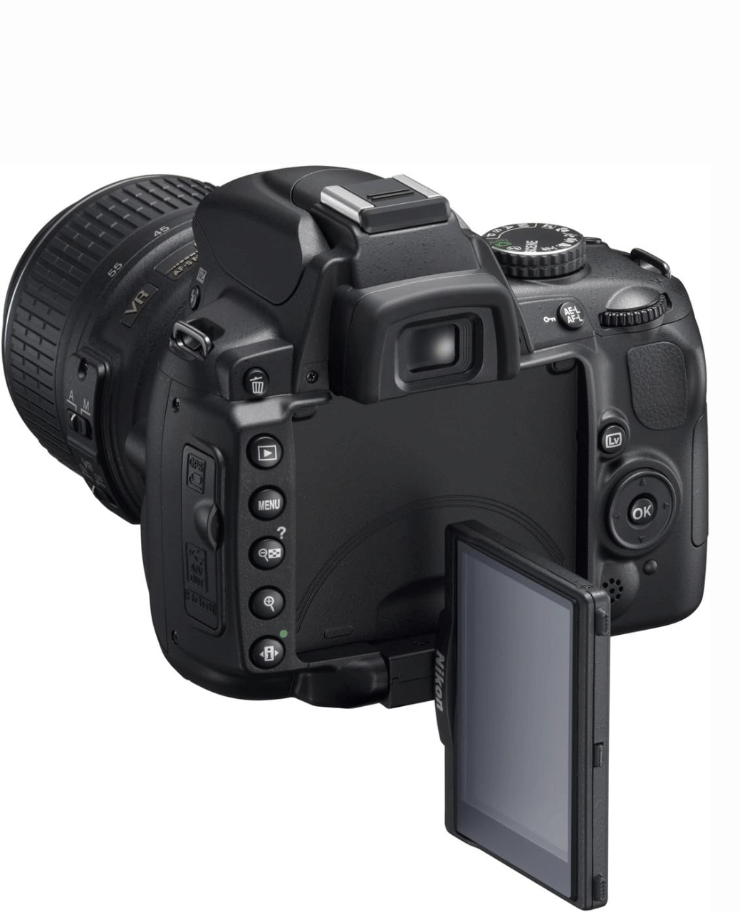 Nikon D5000 12.3 MP DSLR - Refurbished_Black_Cashify Assured_114795