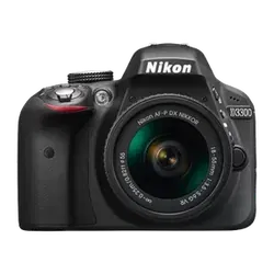 Nikon D3300 24.2MP DSLR - Refurbished_Black_Back_58283