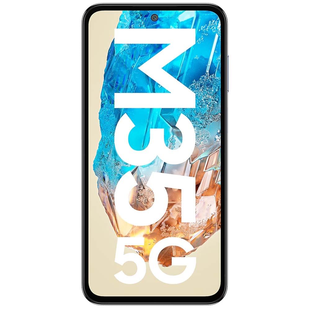 Samsung Galaxy M35 5G - Refurbished_Daybreak Blue_Front_47393