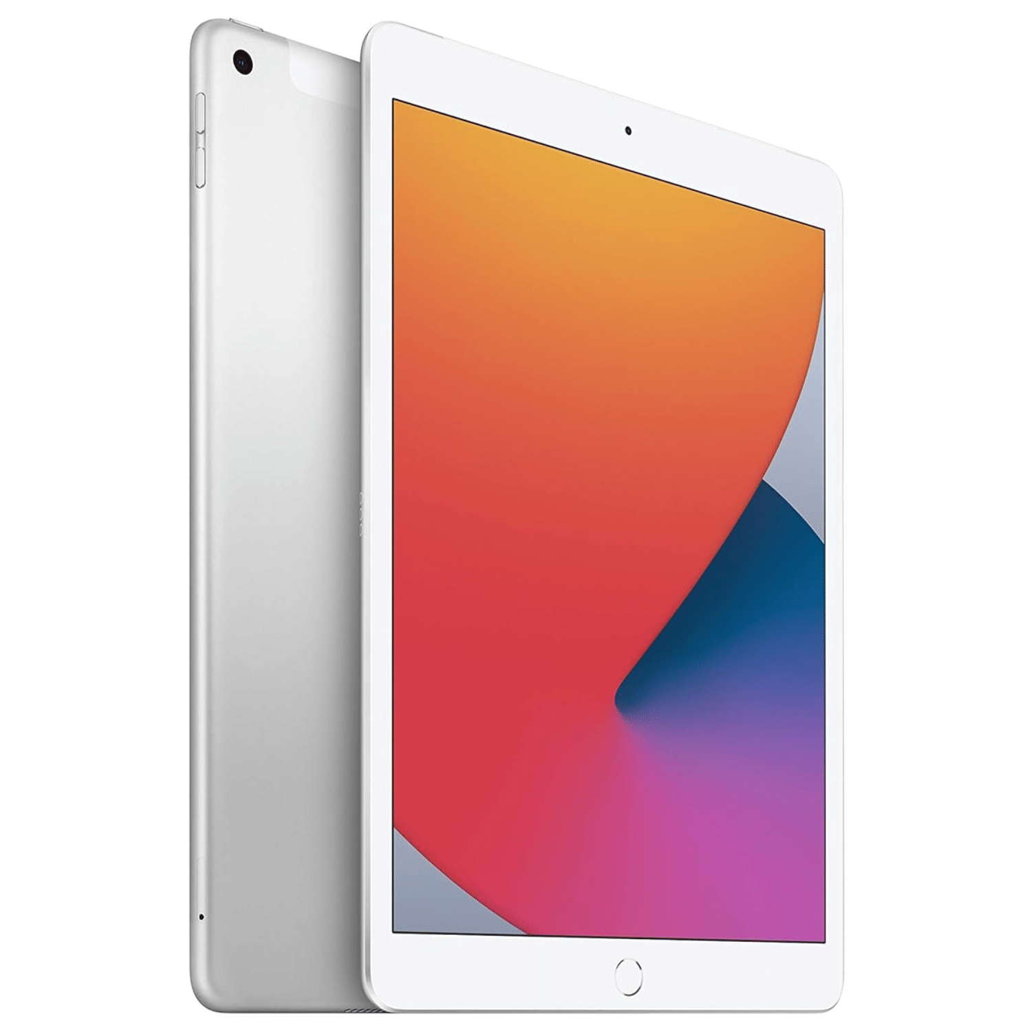 Apple iPad 2020 8th Generation (10.2 inch, Wifi+Cellular)- Refurbished_Silver_Right Side_114207