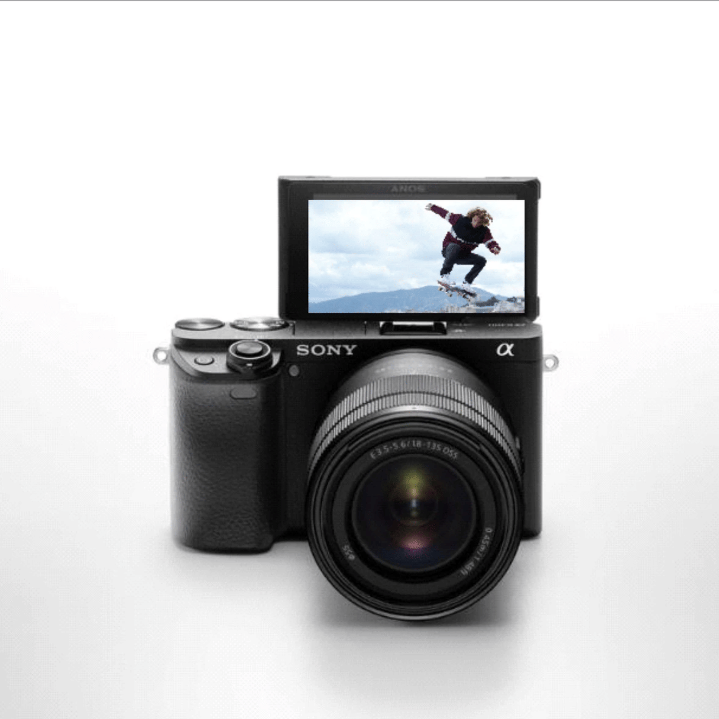 Sony Alpha A6400 24.2MP Mirrorless Camera - Refurbished_Black_Bottom_115170