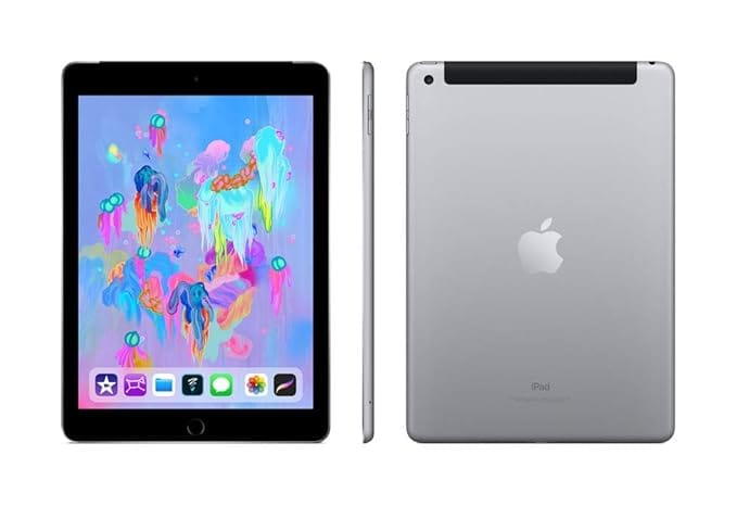 Apple Ipad 2018 6th Generation (9.7 inch, Wifi Only)- Refurbished_Space Gray_Top_87356