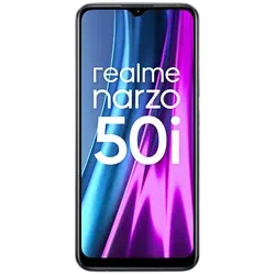 Refurbished Realme Narzo 50i Carbon Black Front