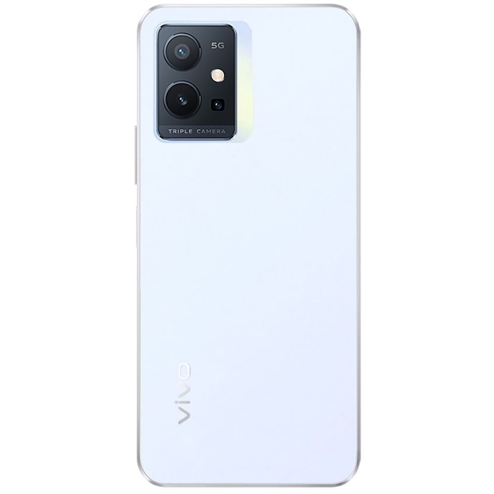 Vivo T1 5G - Refurbished_Silky White_Back_53698