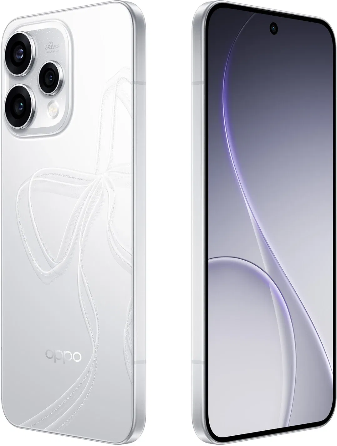 OPPO Reno15 5G - Refurbished_Aurora White_Left Side_89215