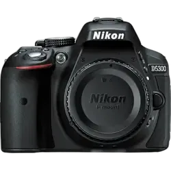 Nikon D5300 24.2MP DSLR - Refurbished_Black_Left Side_114531