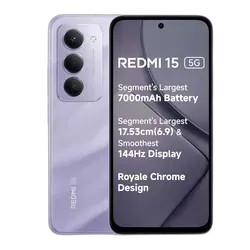 Xiaomi Redmi 15 5G - Refurbished_Sandy Purple_Front_87552