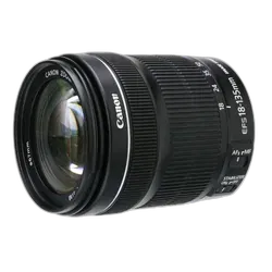 Canon 18-135 mm STM Zoom Lens - Refurbished Good - Black - Refurbished_Black_Left Side_70465