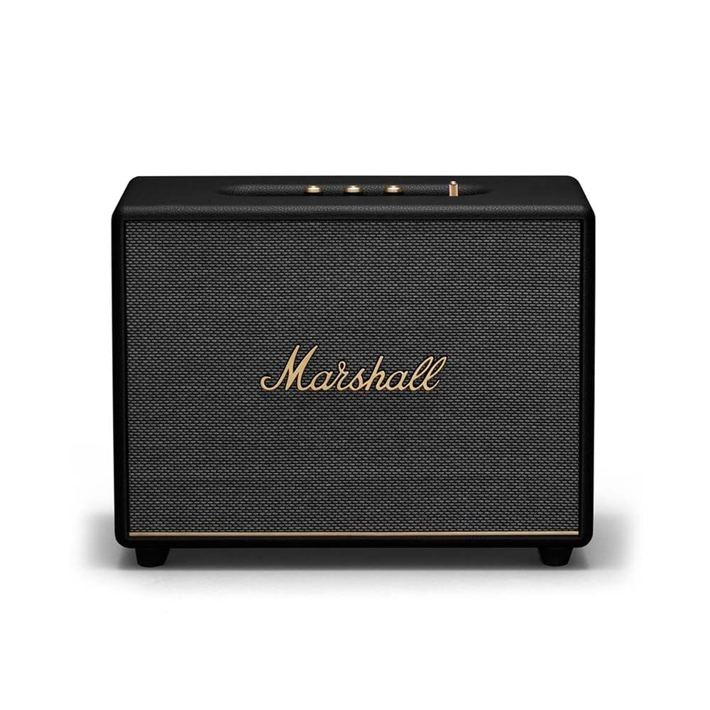 Marshall Woburn 3 Bluetooth Speaker - Unboxed_Black_Front_64350