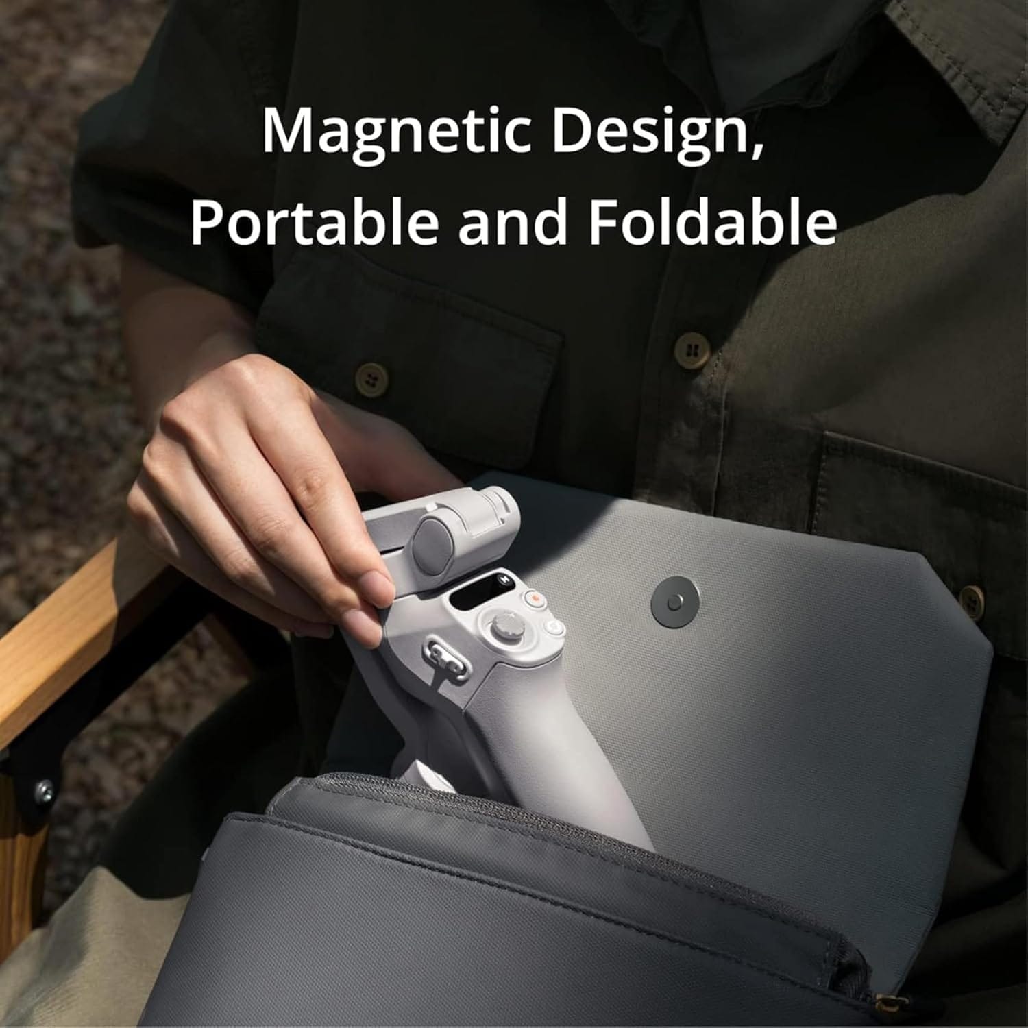 DJI OSMO Mobile SE Intelligent Gimbal - Unboxed_Light Grey_Bottom_86770