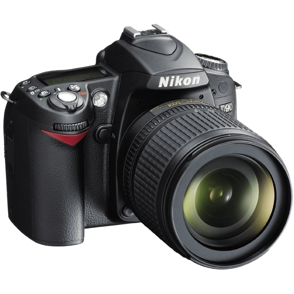 Nikon D90 12.3MP DSLR Camera - Refurbished_Black_Right Side_126494