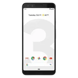Refurbished Google Pixel 3 Clearly White Front 
