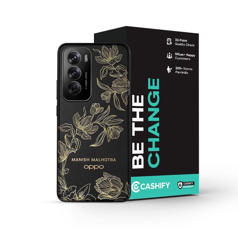 OPPO Reno12 Pro 5G - Refurbished_Manish Malhotra Limited Edition_Phone With Box_63873