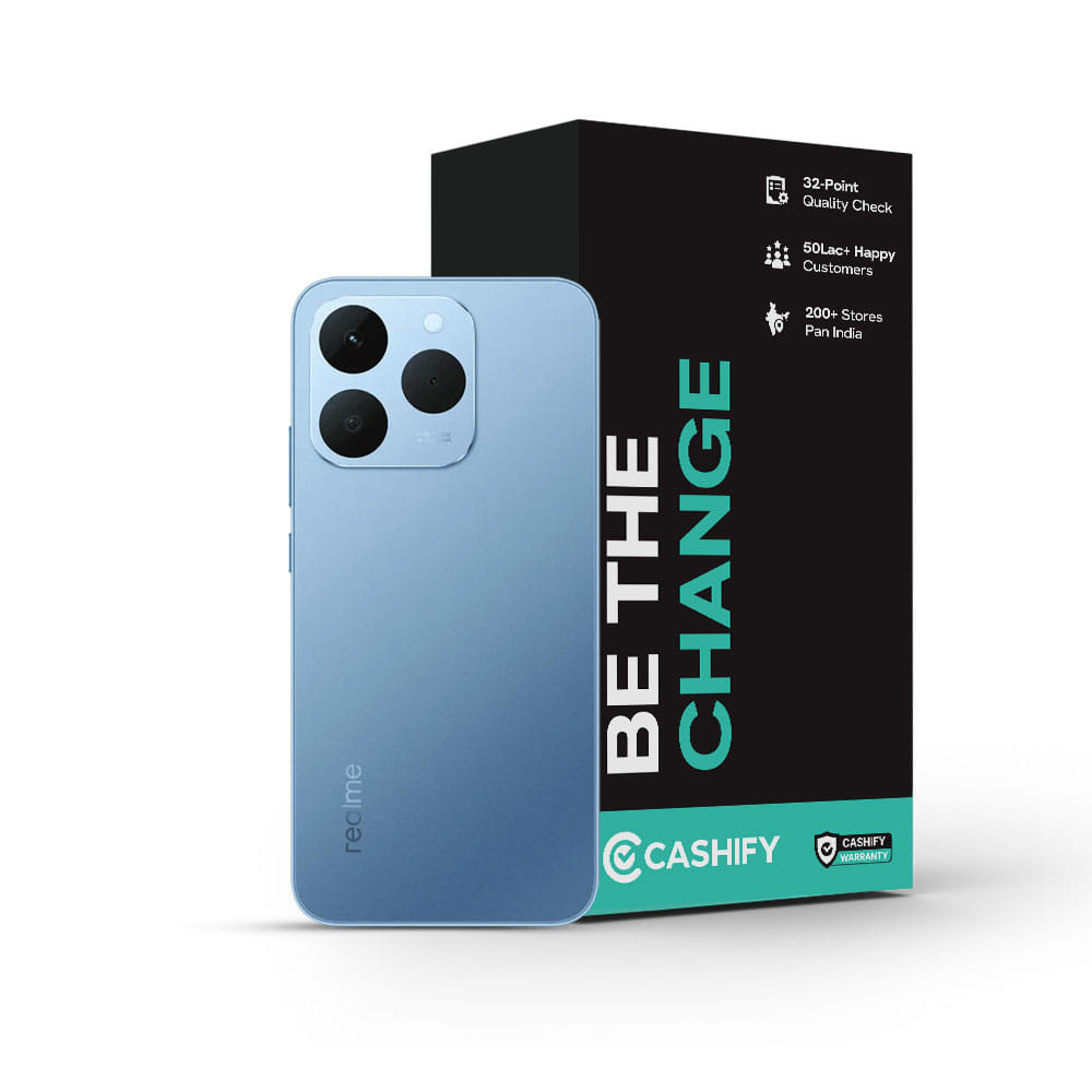 Realme 15T 5G - Refurbished_Silk Blue_Phone With Box_123022