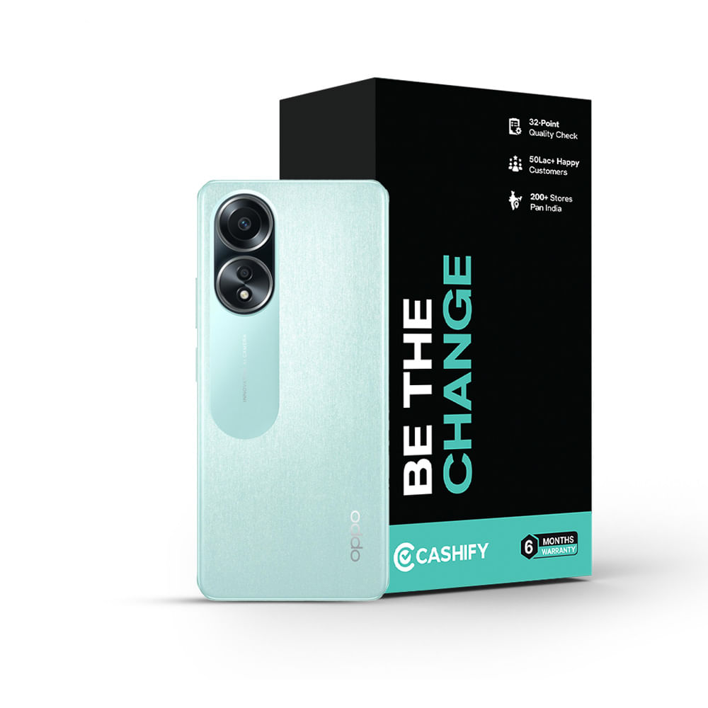 OPPO A58 - Refurbished_Dazzling Green_Phone With Box_55932