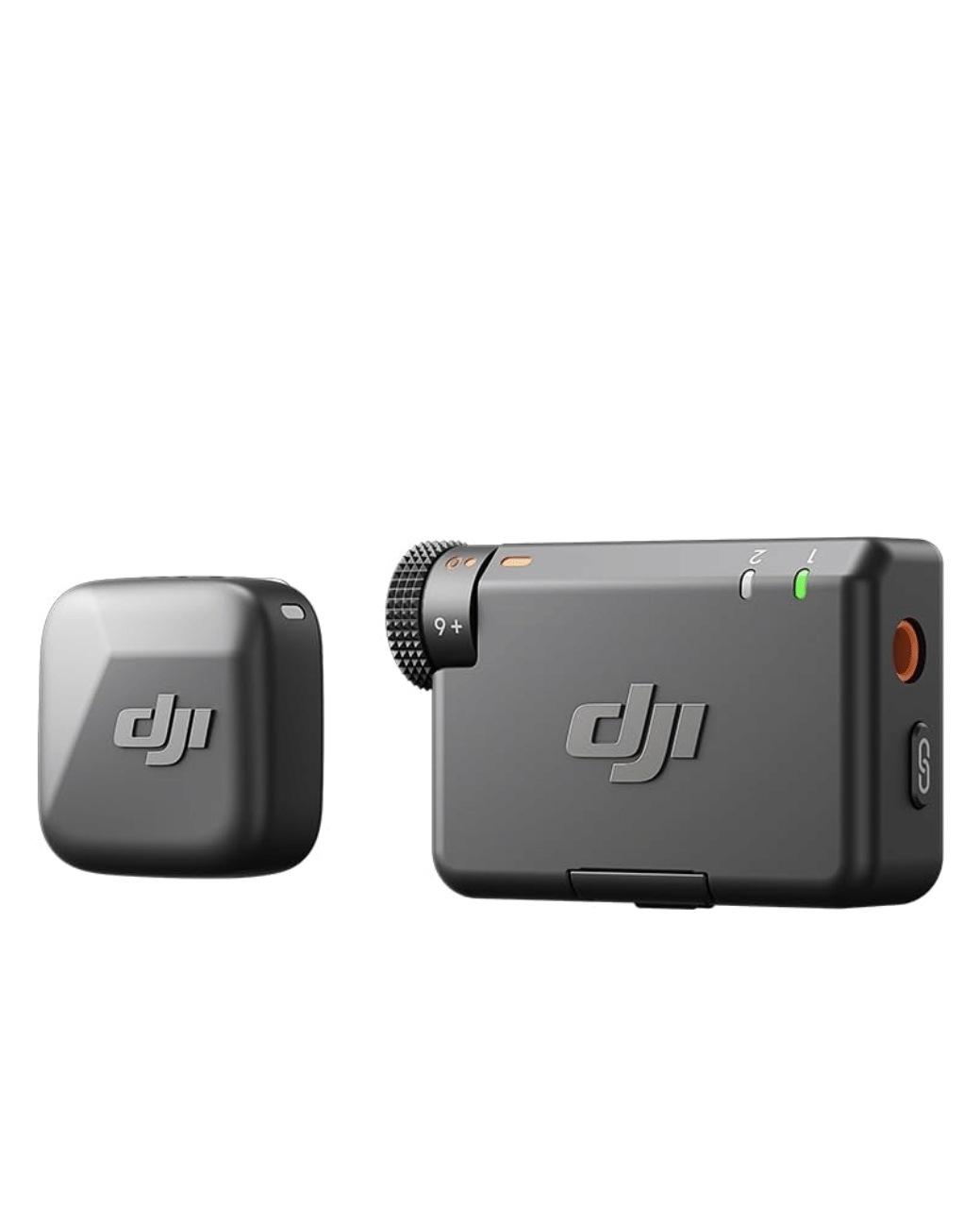 DJI Mic Mini (2 TX+1 RX) Microphone  - Unboxed_Black_Back_116898