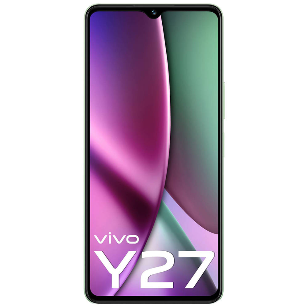 Vivo Y27 - Refurbished_Garden Green_Front_53801