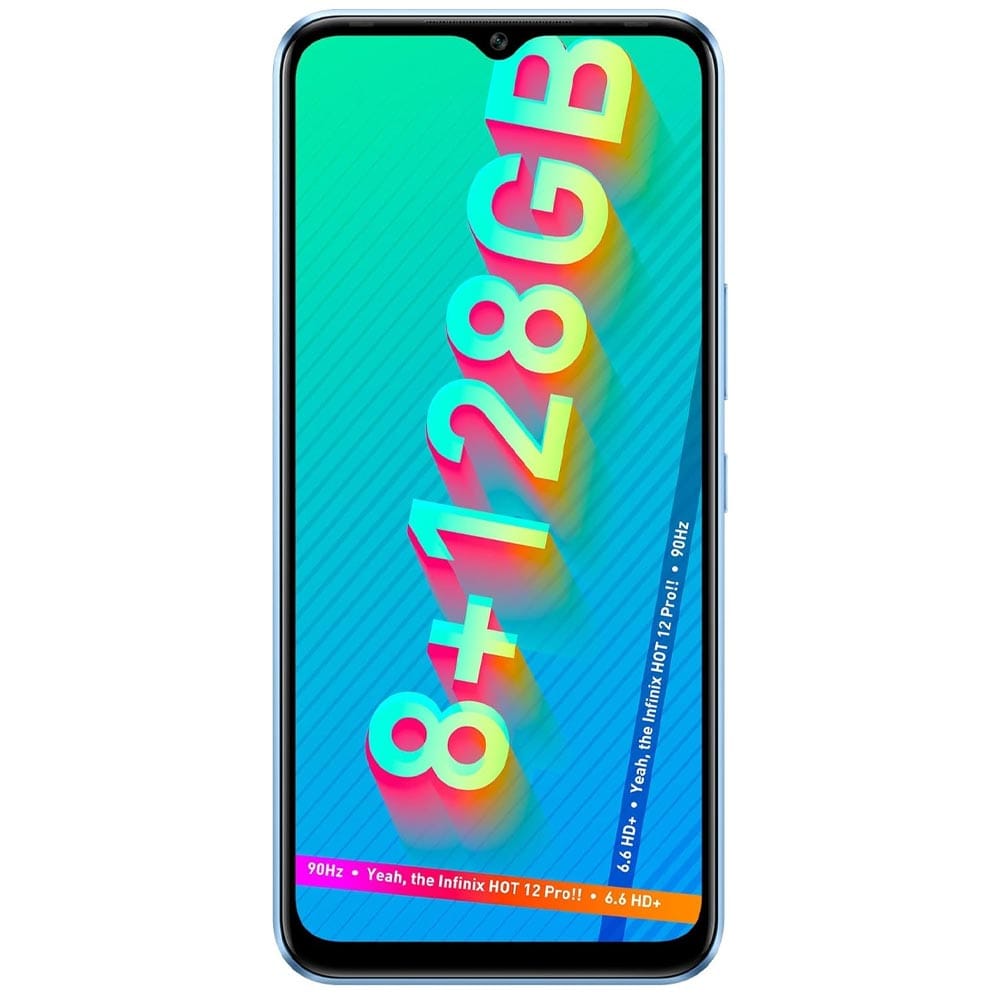 Infinix Hot 12 Pro - Refurbished_Electric Blue_Front_60407
