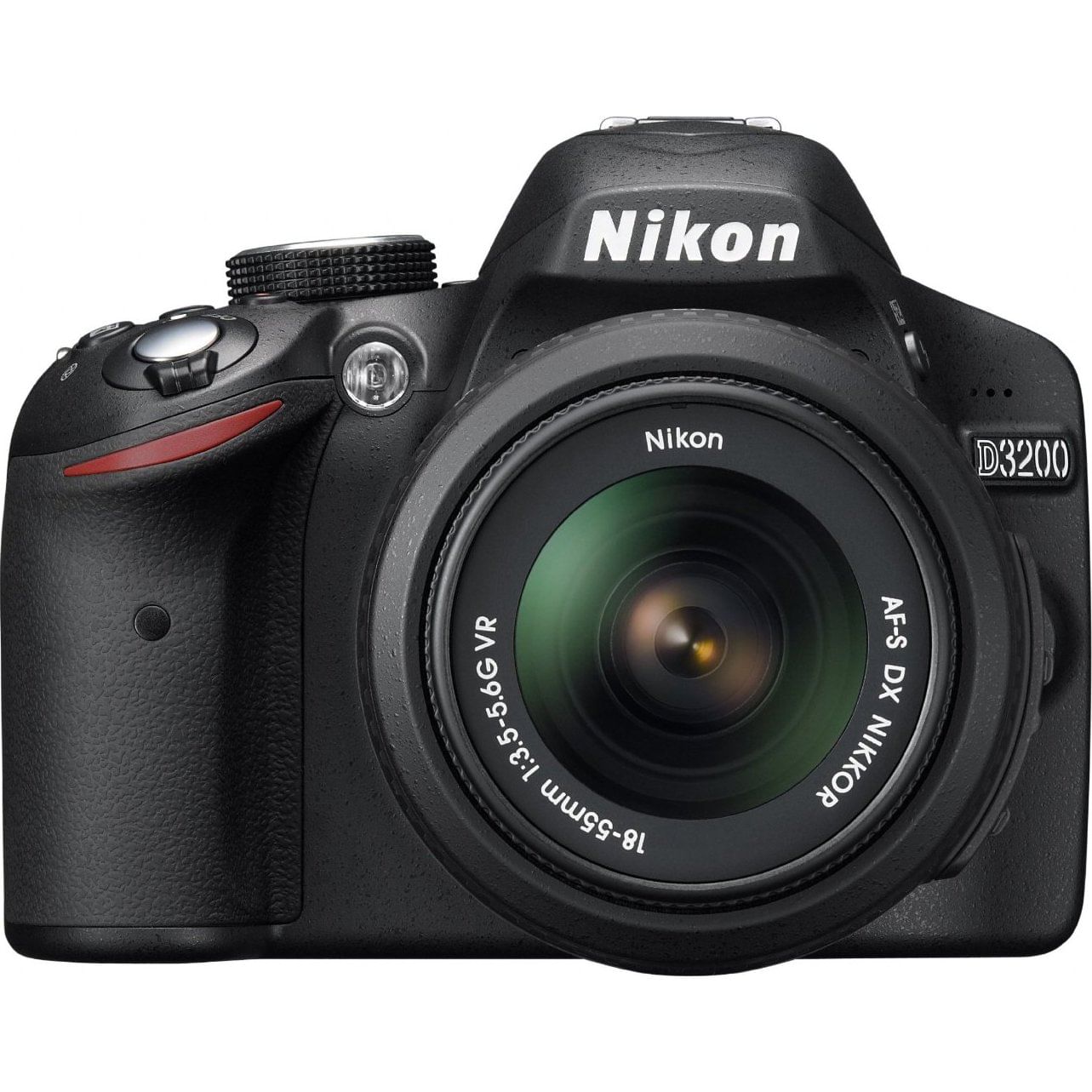 Nikon D3200 24.2MP DSLR - Refurbished_Black_Front_58258