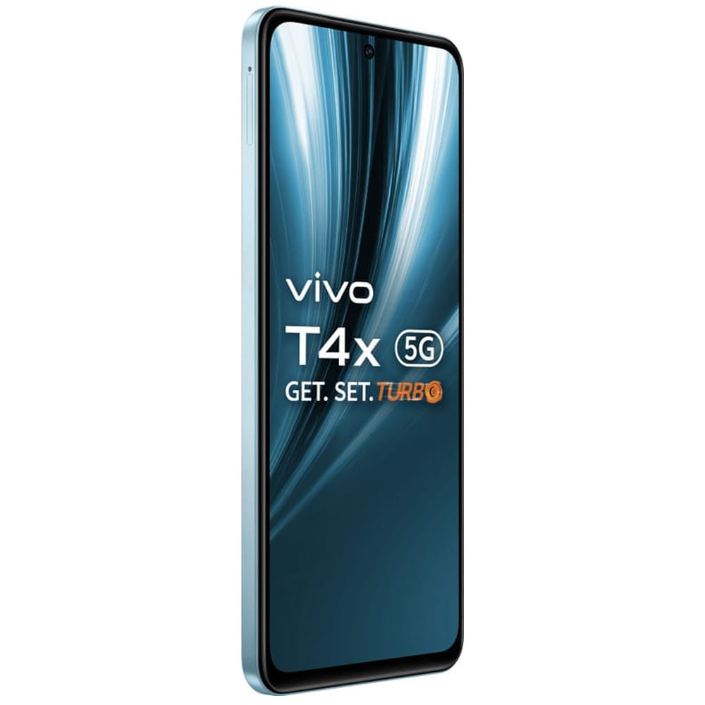 Vivo T4x 5G - Refurbished_Marine Blue_Left Side_61895