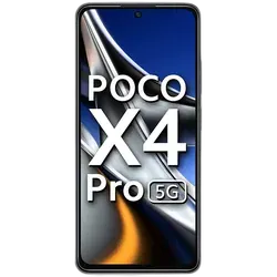 Refurbished POCO X4 Pro 5G laser black front