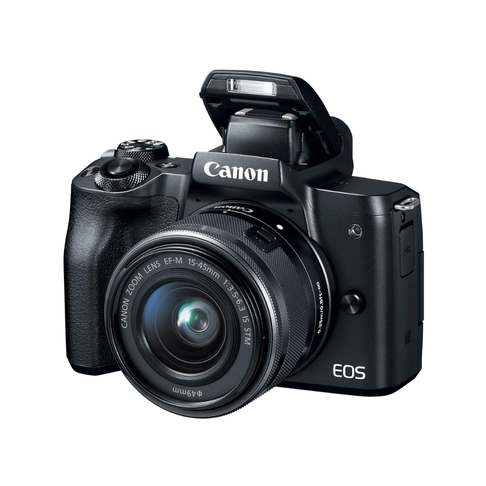 Canon M50 24.1MP Mirrorless Camera - Refurbished_Black_Right Side_59726