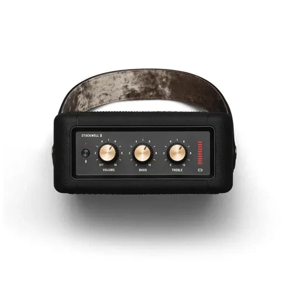 Marshall Stockwell 2 Bluetooth Speaker - Unboxed_Black Brass _Top_64336