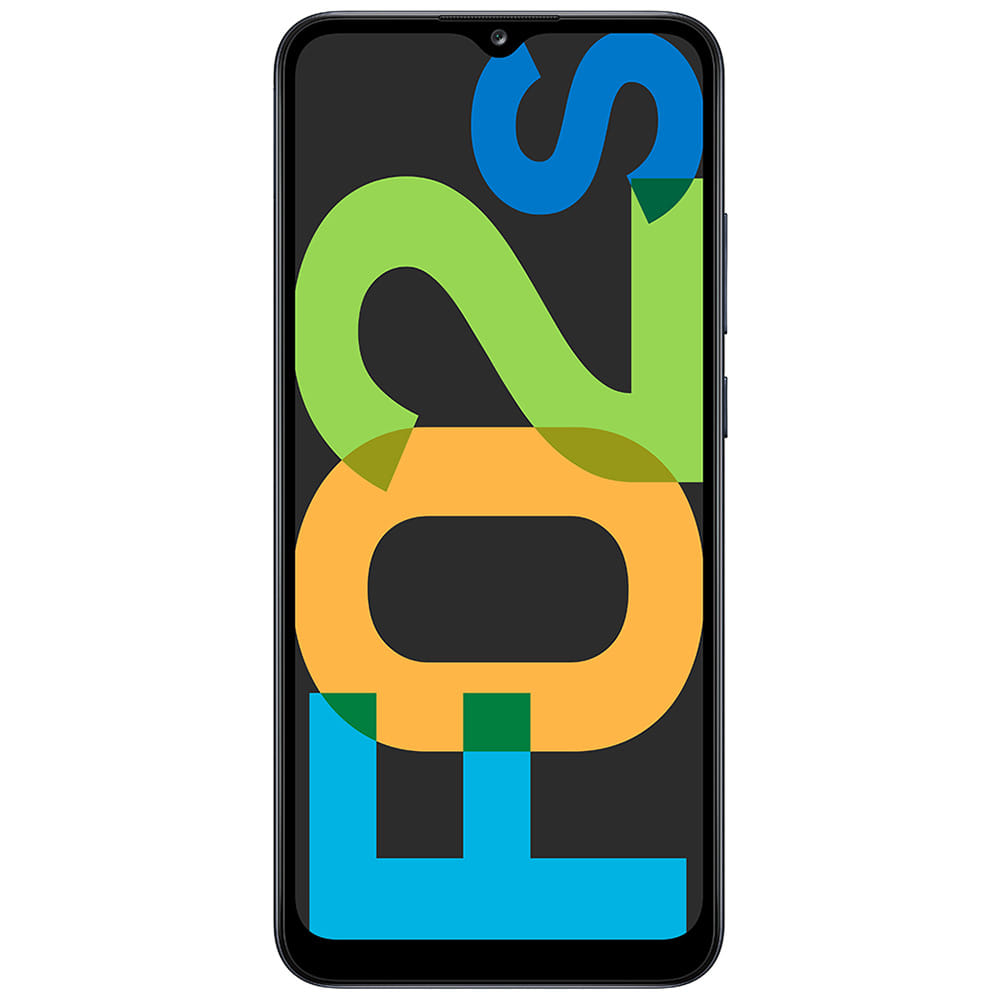 Samsung Galaxy F02s-Black-Front