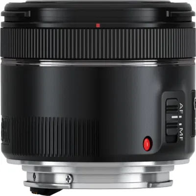 Canon EF 50MM F/1.8 STM Lens - Refurbished_Black_Back_124987