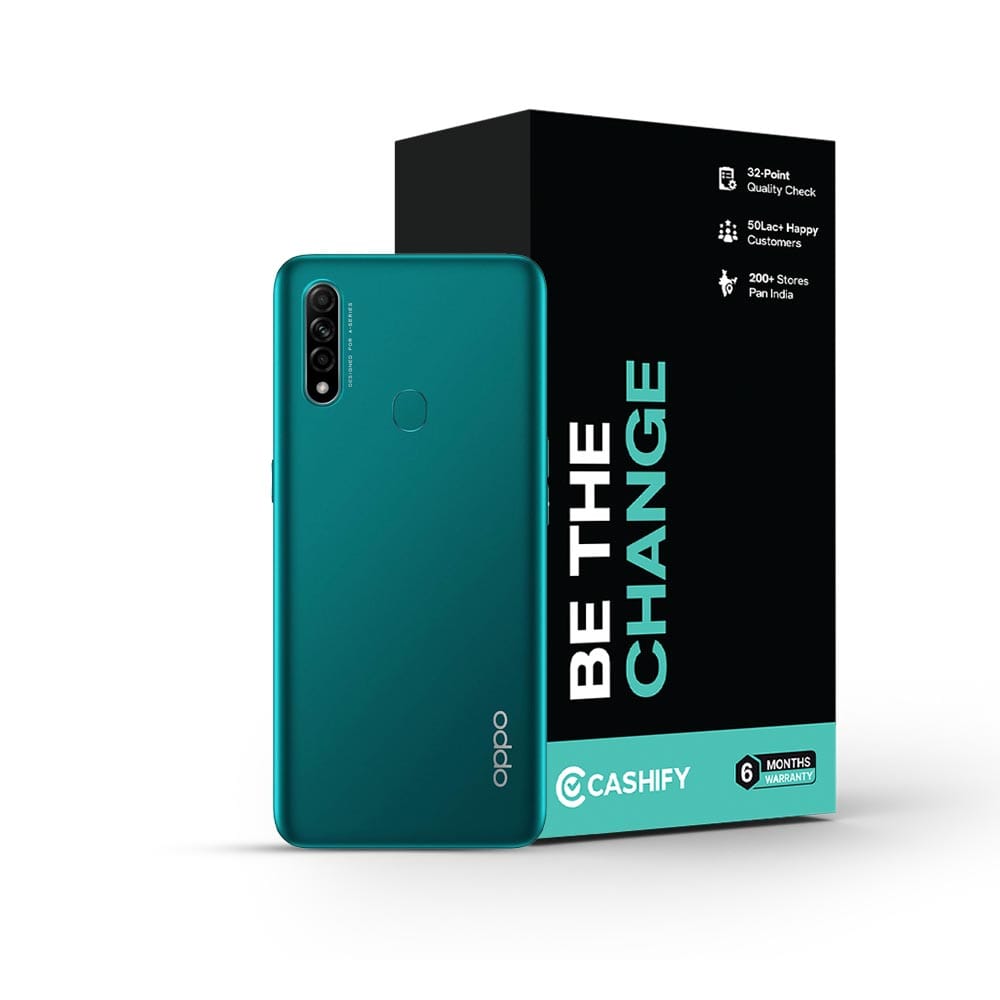OPPO A31 - Refurbished_Lake Green_Phone With Box_49405